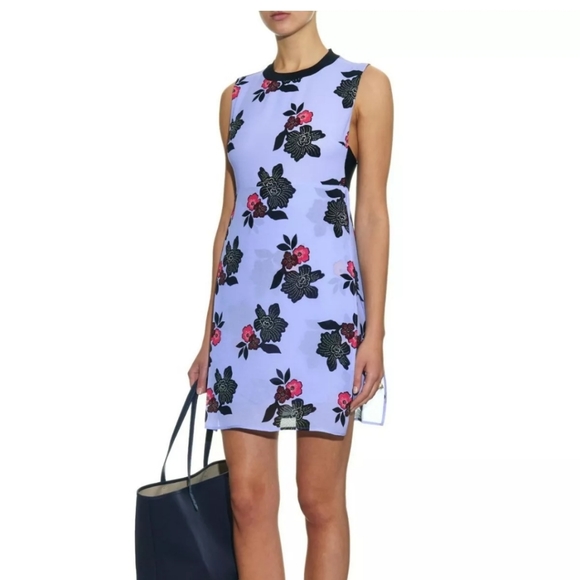 A.L.C. Dresses & Skirts - A.L.C dress periwinkle color, floral size 4